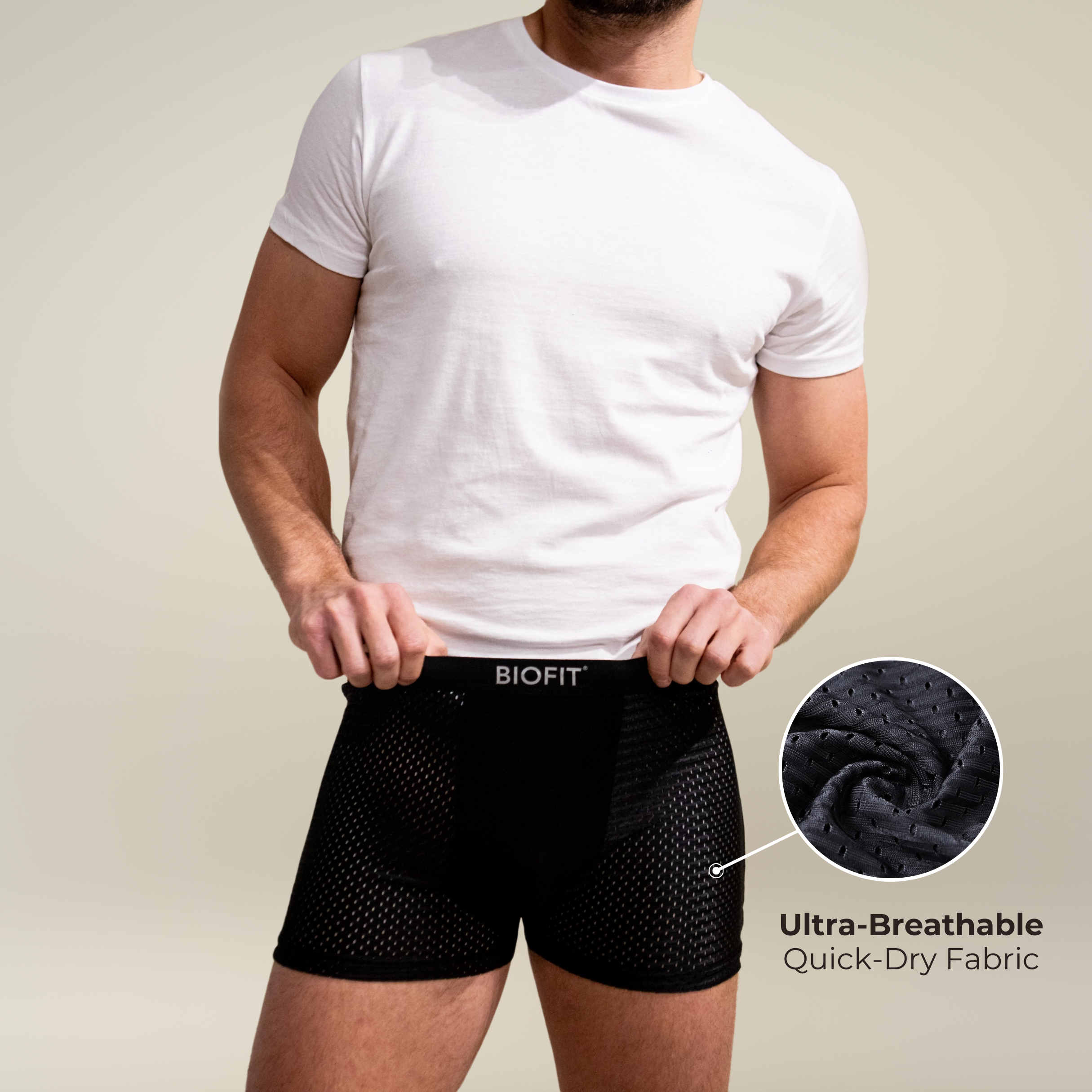 BIOFIT® Bamboo Boxers 5-Pak blå | + 5 GRATIS