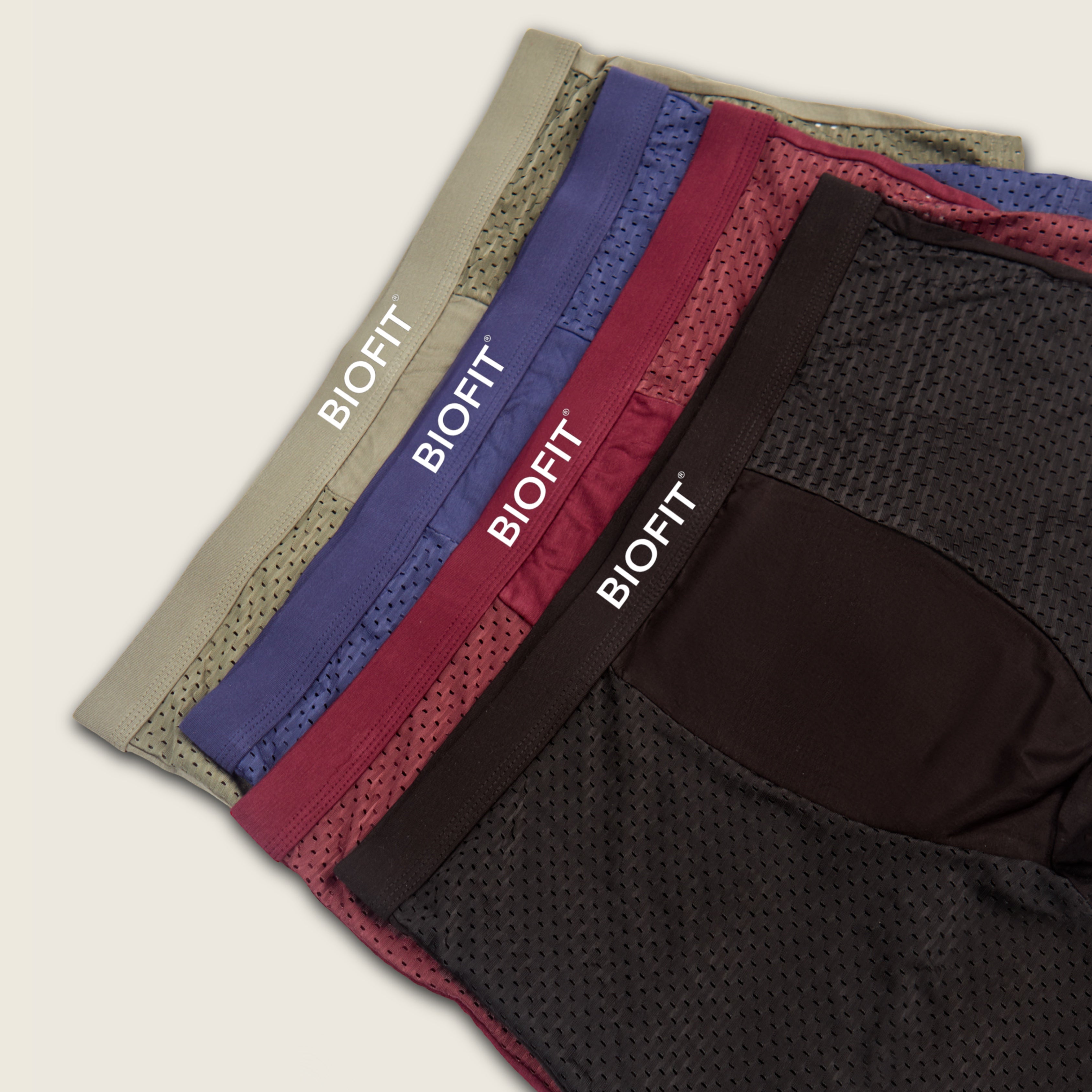 BIOFIT® Bamboo Boxers 2.0 Grey | 5 Pack + 5 FREE