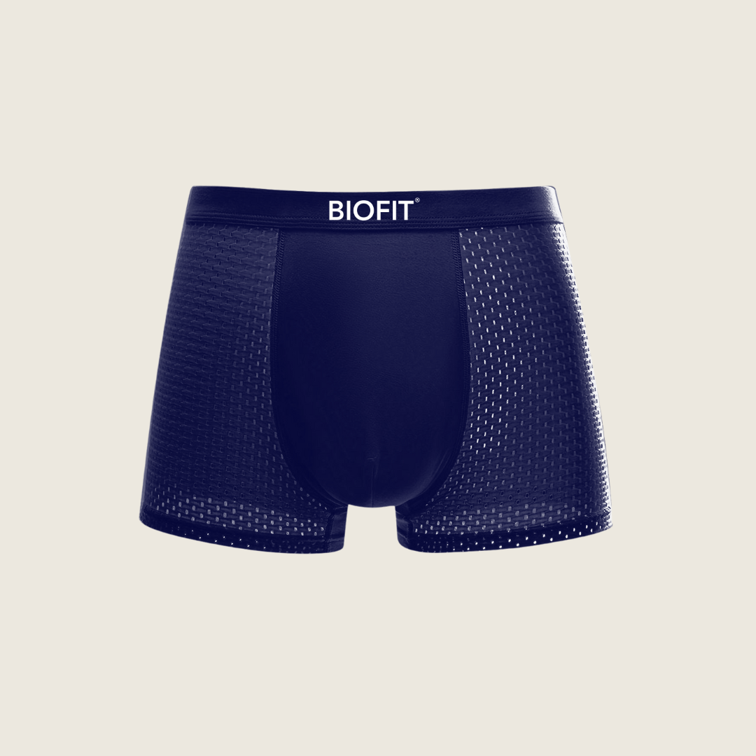 BIOFIT® Bambus-Boxershorts Blau