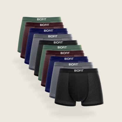 BIOFIT® Bamboo Boxers 10-pack Flerfärgad