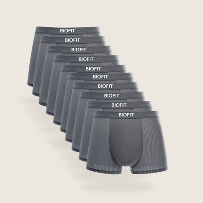 BIOFIT® Bamboo Boxers 10-pack grå