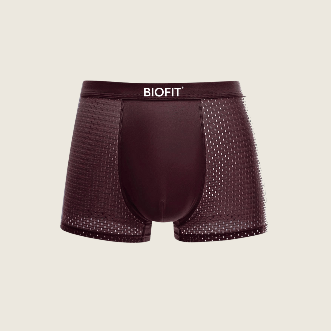 BIOFIT® Bambus-Boxershorts Rot