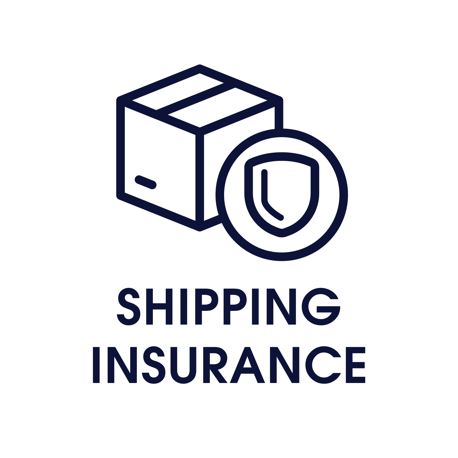 Premium Shipping Insurance against theft, loss & damage