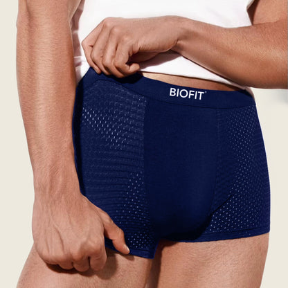 BIOFIT® Bamboo Boxers | Musta sininen