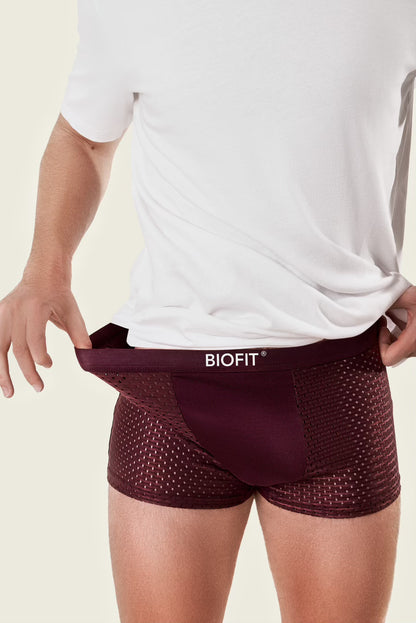 BIOFIT® Bamboe Boxershorts 5-Pack Rood | + 5 GRATIS